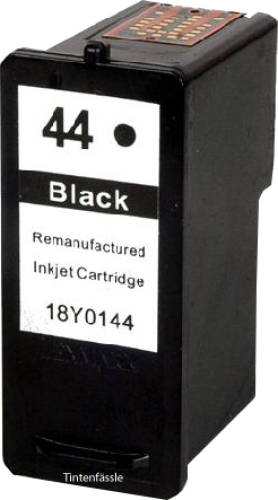 Lexmark Nr.44XL kompatible Druckkopfpatrone, refill, black mit 25ml 18Y0144E