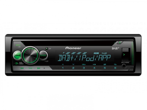 Pioneer Autoradio DEH-S410DAB schwarz, DAB+, Bluetooth