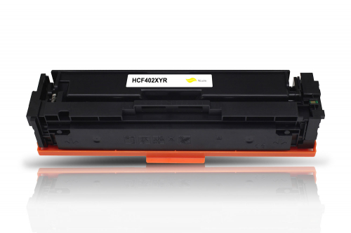 Kompatibler CF-402X HP Toner Yellow mit 2300 Seitenleistung