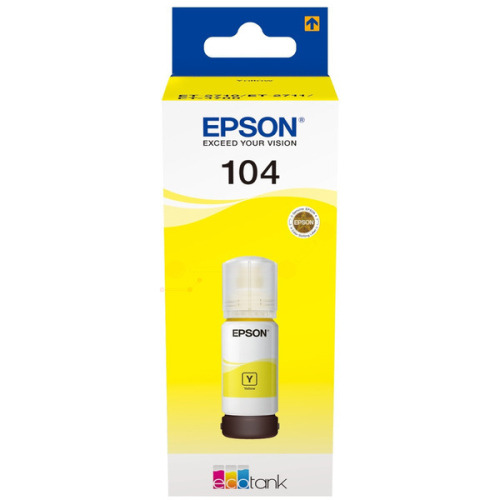 Epson T-104 Yellow Nachfülltinte C13T00P440