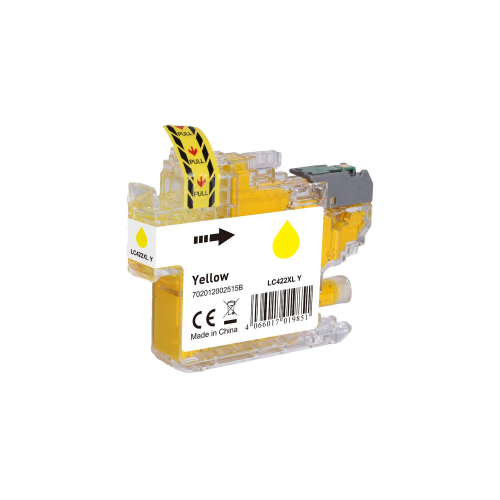 Kompatible LC-422XL Yellow Brother Tintenpatrone