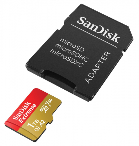 SanDisk MicroSDXC Extreme 1TB
