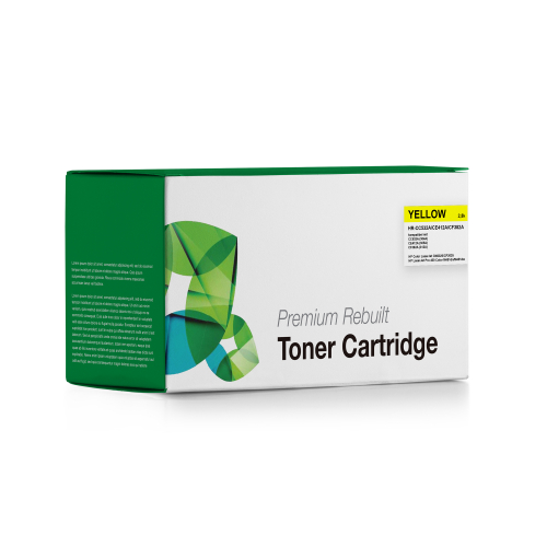 Rebuilt HP 305A Premium Toner, Yellow, ersetzt CE412A