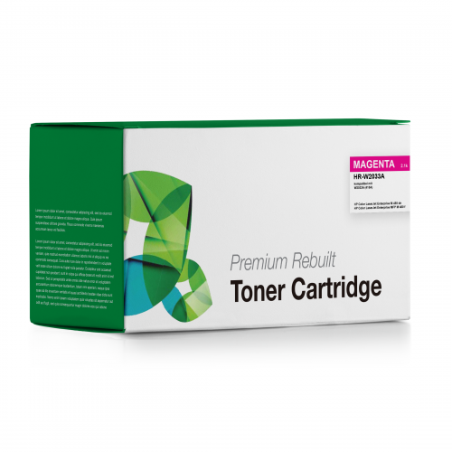 Recycelter Toner 415A Kompatibel zu HP (W2033A) Premium , Magenta