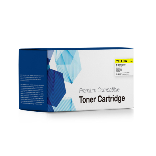 Kompatibler HP CC532A Nr. 304A Premium Toner Yellow ersetzt CC532A