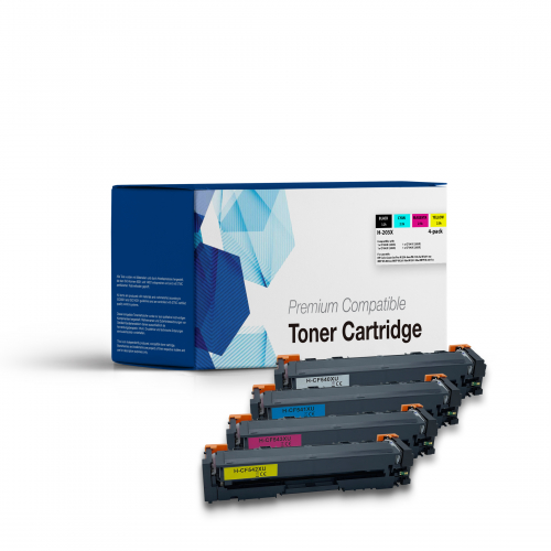 Kompatibler HP 201X RainbowKit 4 Premium Toner