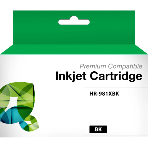 Recycelte HP 981X Tintenpatrone (L0R12A) Schwarz