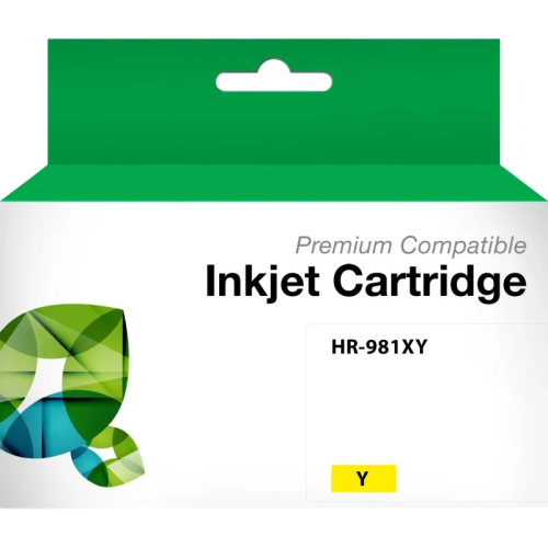 Recycelte HP 981X Tintenpatrone (L0R11A) Yellow