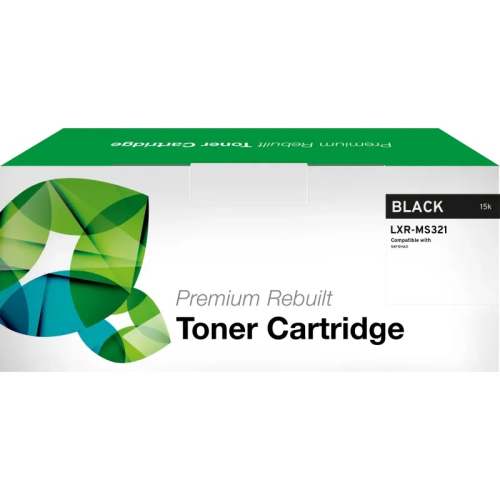 Recycelter Premium Toner Lexmark (56F0HA0) schwarz 15.000 Seiten