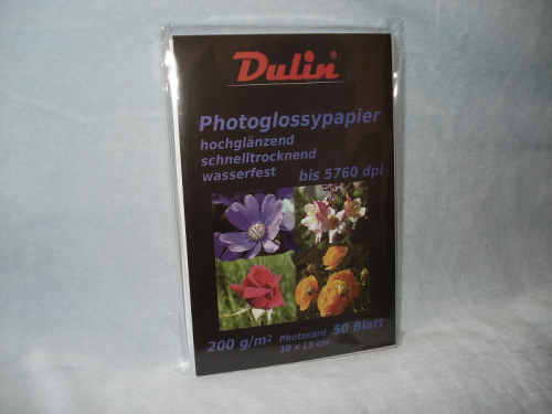 Dunlin Photocard ( Fotokarten ) 10x15cm 200/240g/m²  50 Blatt hochglänzend