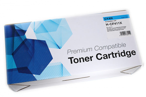 Kompatibler CF411X Premium HP Toner Cyan