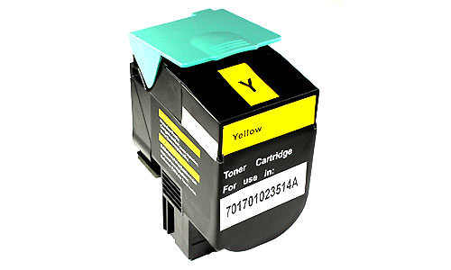 C-544X kompatibler Lexmark Toner Yellow 4000 Seiten ersetzt C544X1YG