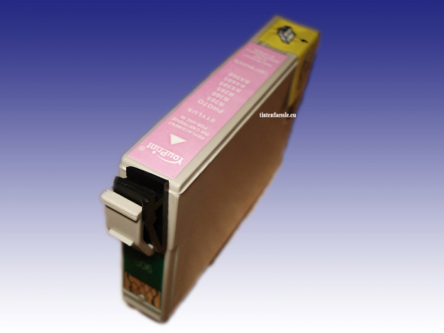 Kompatible Druckerpatrone für Epson T0806 photo-magenta, mit Chip, 15ml Inhalt