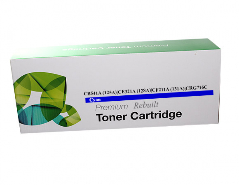 Kompatibler HP CB541A Nr. 125A Rebuilt Premium Toner Cyan