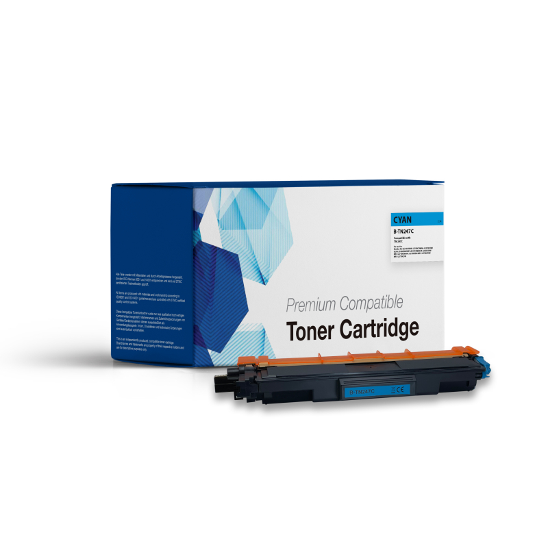 Kompatibler TN-247 Premium Brother Toner Cyan