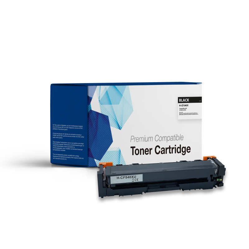 Kompatibler CF-400X HP Premium Toner Schwarz mit 3200 Seitenleistung