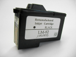 Lexmark Nr.82 kompatible Druckkopfpatrone, refill, black mit 21ml Inhalt, ersetzt 18L0032E
